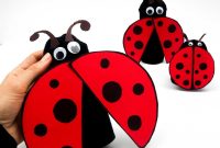DIY Cardboard Tube Ladybugs