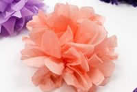 Create Stunning Tissue Paper Flowers