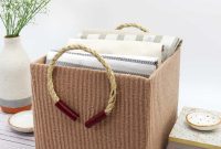 Upcycle Your Old Sweater into a Stylish Storage Box