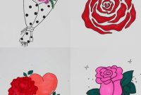 Effortless Roses: 17 Drawing Prompts