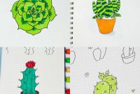 25 Desert Bloom Doodles for Your Bullet Journal