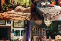 27 Captivating Dark Boho Bedroom Designs