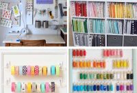 31 Dollar Store DIY Craft Room Organization Hacks