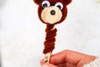 Whimsical Pipe Cleaner Pencil Friends