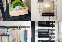 21 Genius Solutions for Home Gym Organization