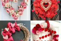 20 Romantic Valentine Wreath Designs for Your Doorstep