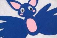 Spooky Handprint Bats