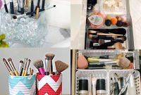 21 Brilliant Dollar Store Makeup Organization Hacks