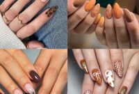 21 Exquisite Almond Nail Designs for Thanksgiving