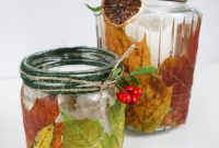 Autumn Leaf Luminaries