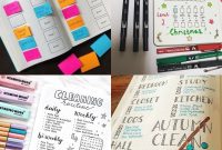 Sparkling Spaces: 20 Bullet Journal Cleaning Trackers