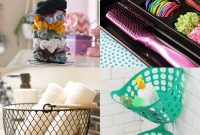 20 Brilliant Dollar Store Bathroom Solutions