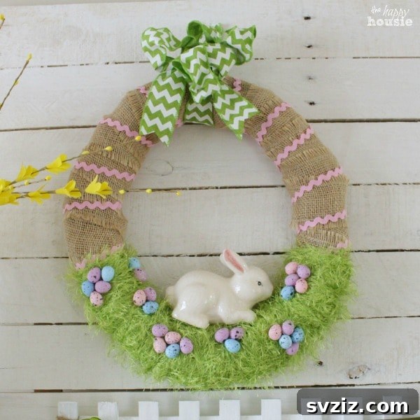 Grass Spring Wreath