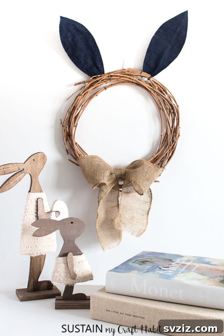 Bunny Ears Wreath