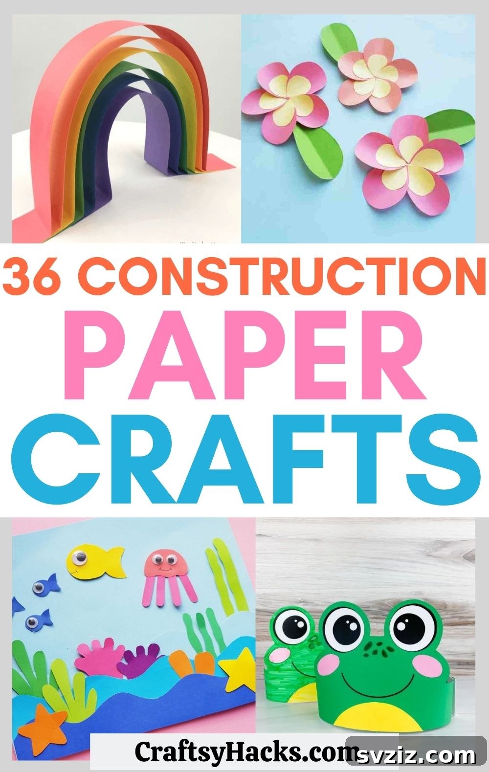 36 Creative Construction Paper Projects 2 construction paper crafts