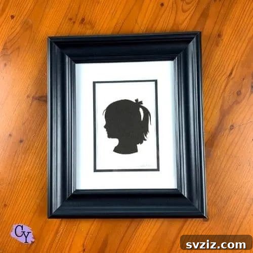 36 Creative Construction Paper Projects 7 Silhouette Portraits