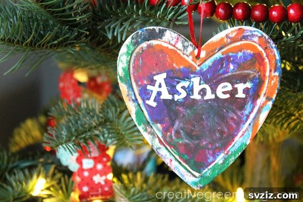 Simple DIY Wood Ornaments for Kids to Craft