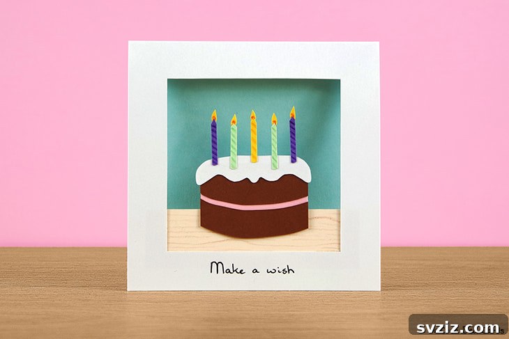41 Creative Handmade Birthday Card Ideas 13 Chocolicious Birthday Cake Card