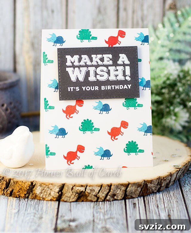 41 Creative Handmade Birthday Card Ideas 18 Dino Boy Birthday Card for Dinosaur Lovers
