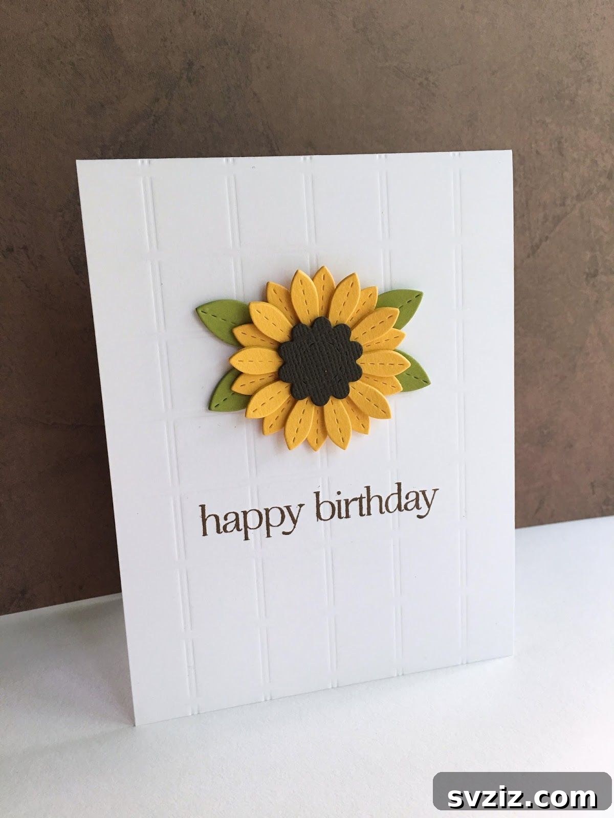 41 Creative Handmade Birthday Card Ideas 24 Cheerful Sunflower Birthday Card