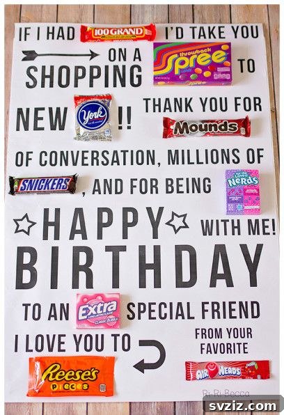 41 Creative Handmade Birthday Card Ideas 31 Fun Candy Gram Birthday Card with Real Candies