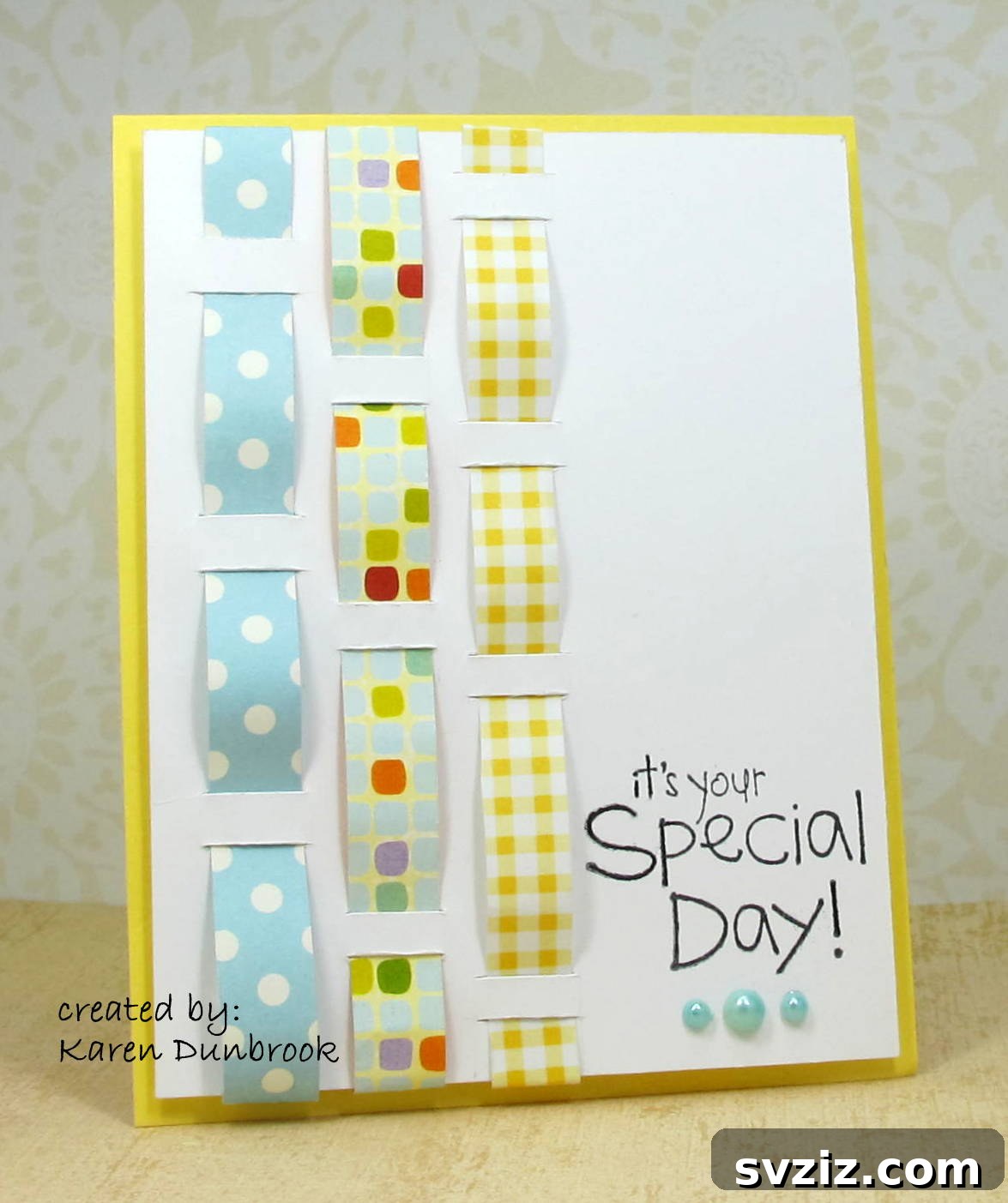 41 Creative Handmade Birthday Card Ideas 32 Colorful Woven Wishes Birthday Card