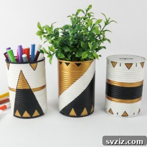 Repurposed Tin Treasures 28 upcycled tin cans
