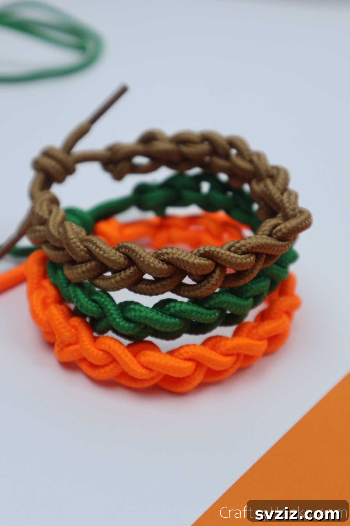 three stacked bracelets