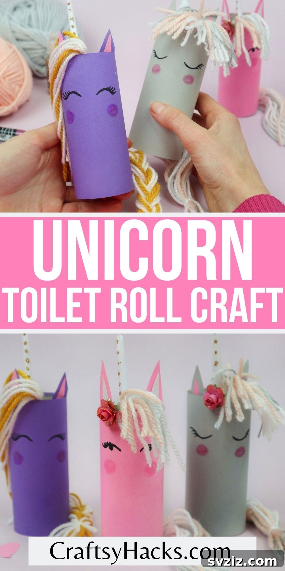Magical Unicorn Toilet Roll Creations 30 unicorn toilet roll crafts