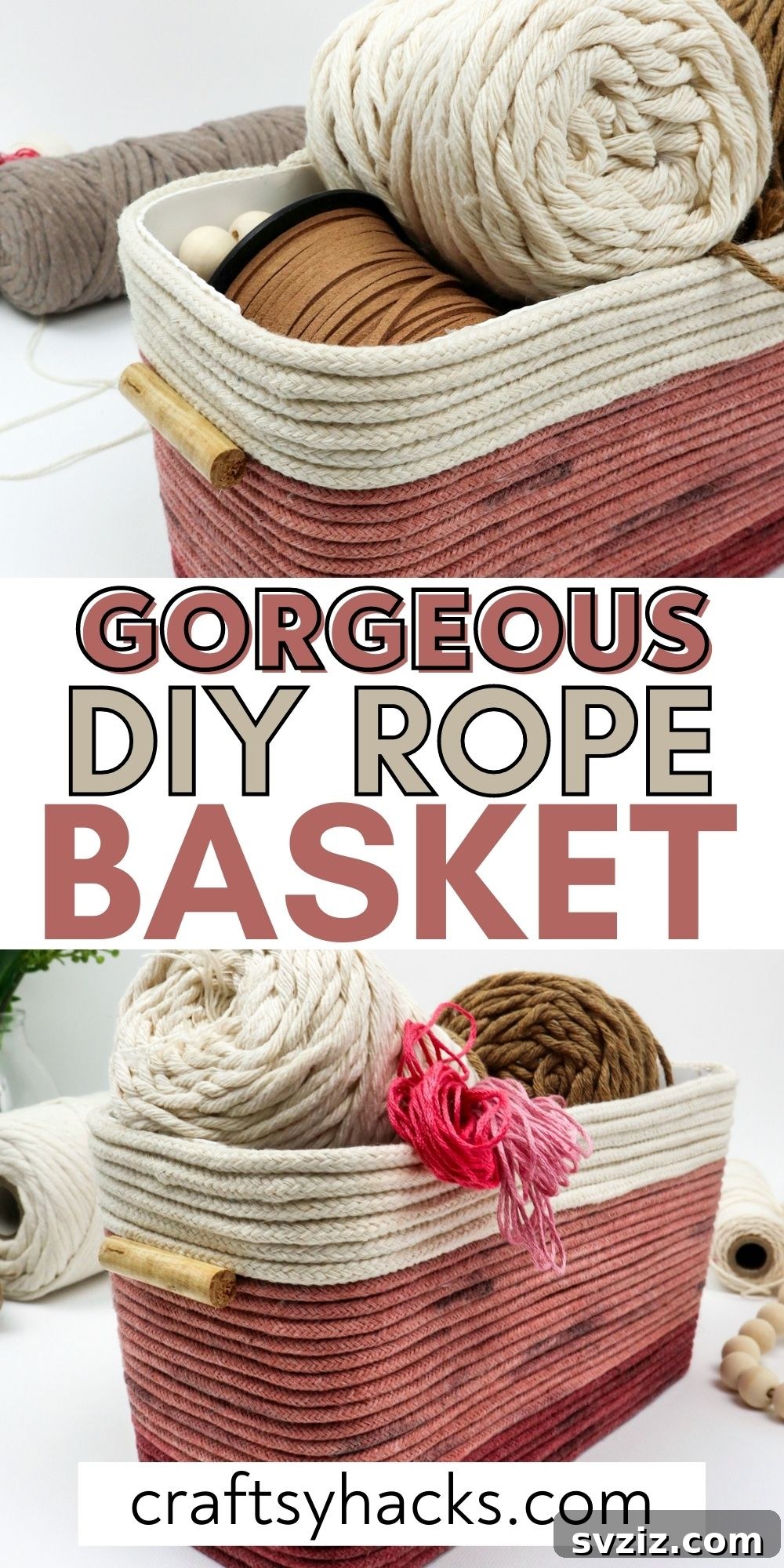 Stylish DIY Rope Basket 29 A Stunning and Gorgeous DIY Rope Basket