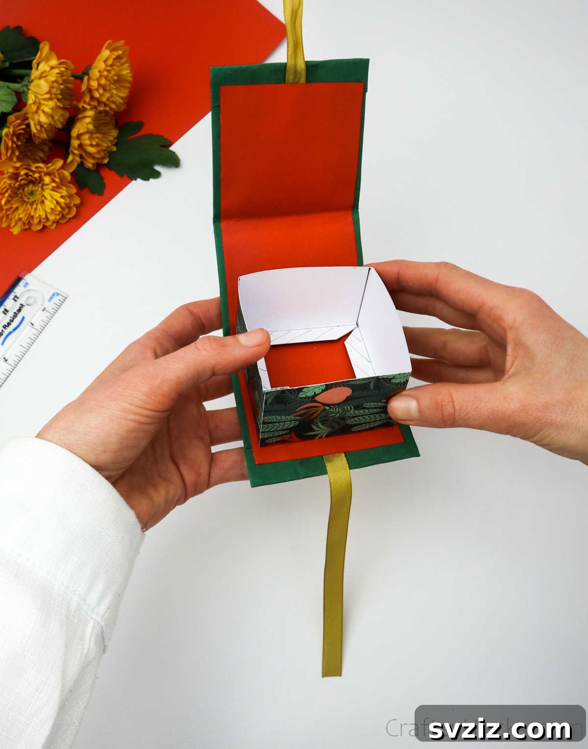 Craft Personalized Gift Boxes 23 attaching both box parts together