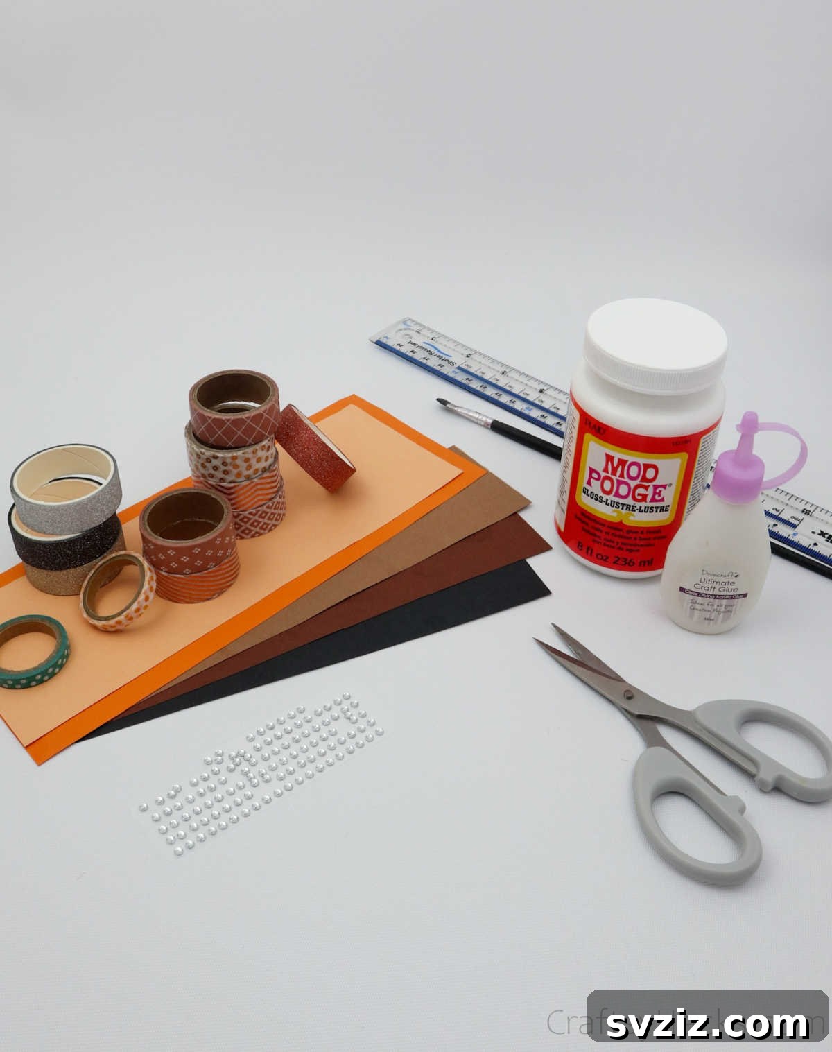 Craft Your Own Paper Ring 5 craft supplies