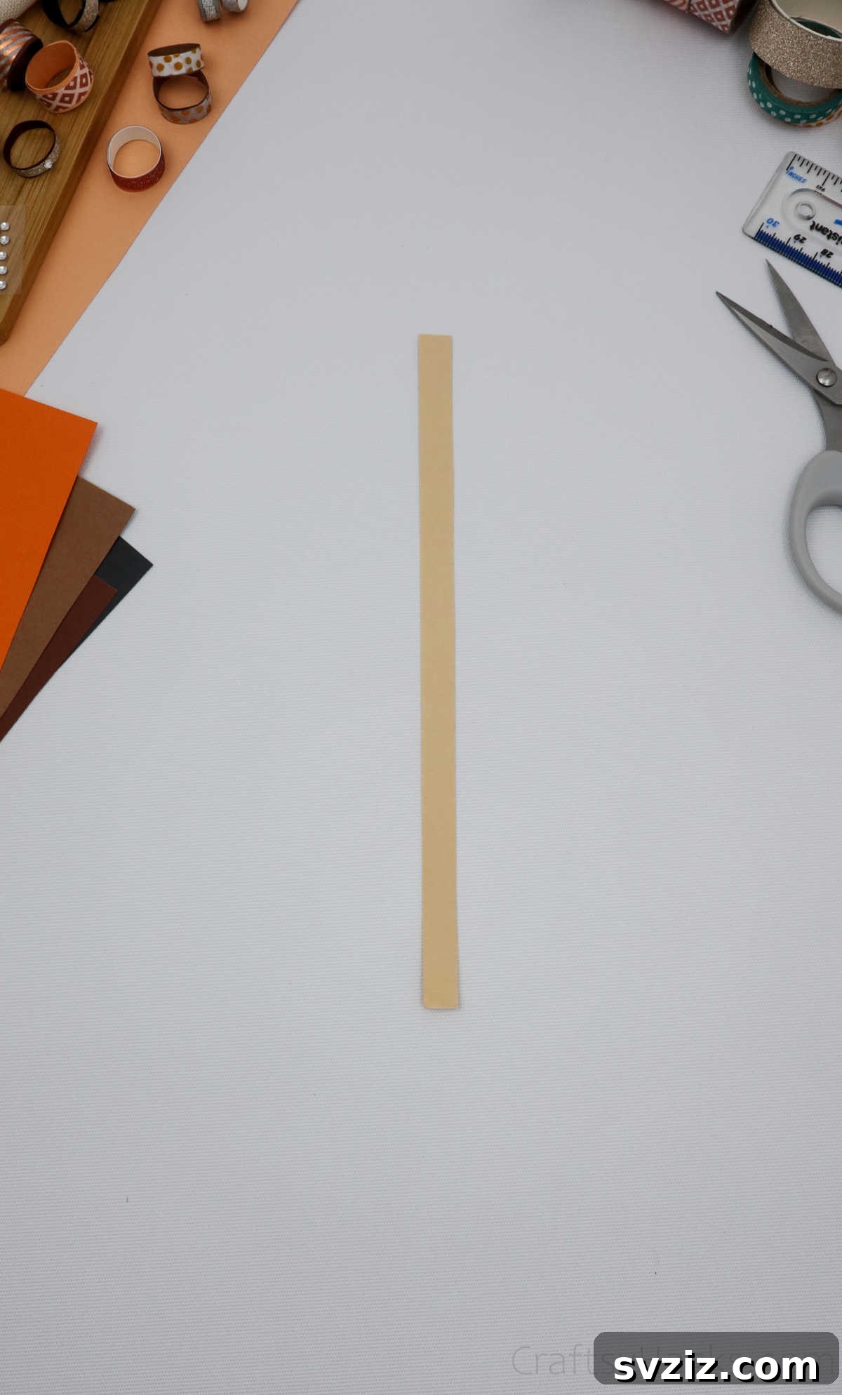 Craft Your Own Paper Ring 6 strip of paper