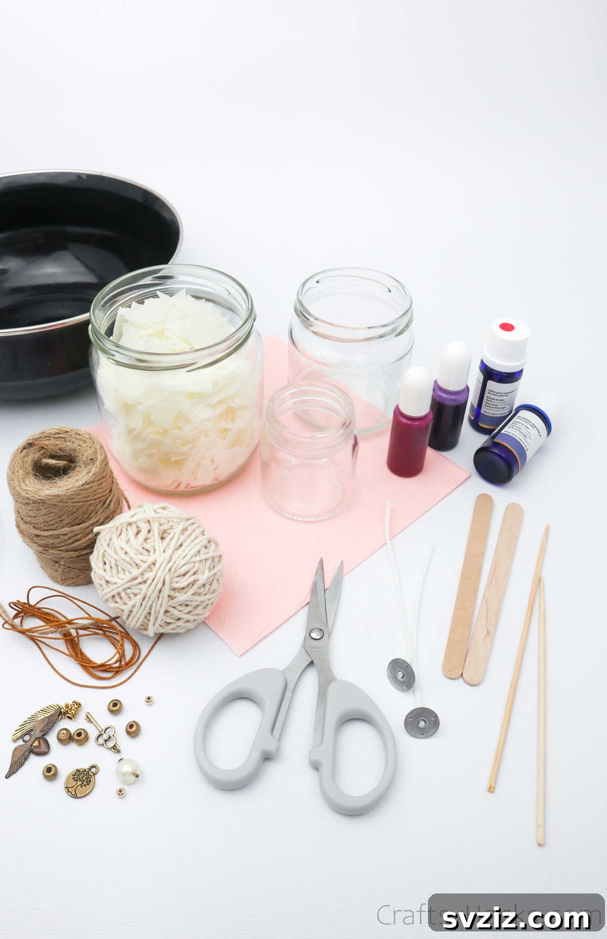 Crafting Your Signature Scented Candles 5 craft supplies