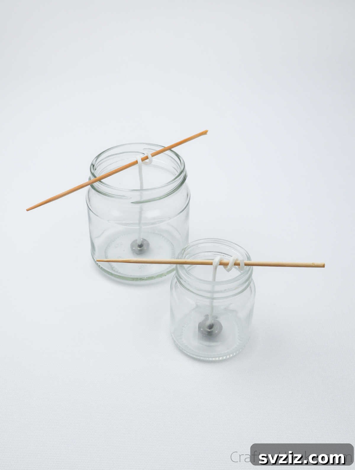 Crafting Your Signature Scented Candles 7 two jars with wicks
