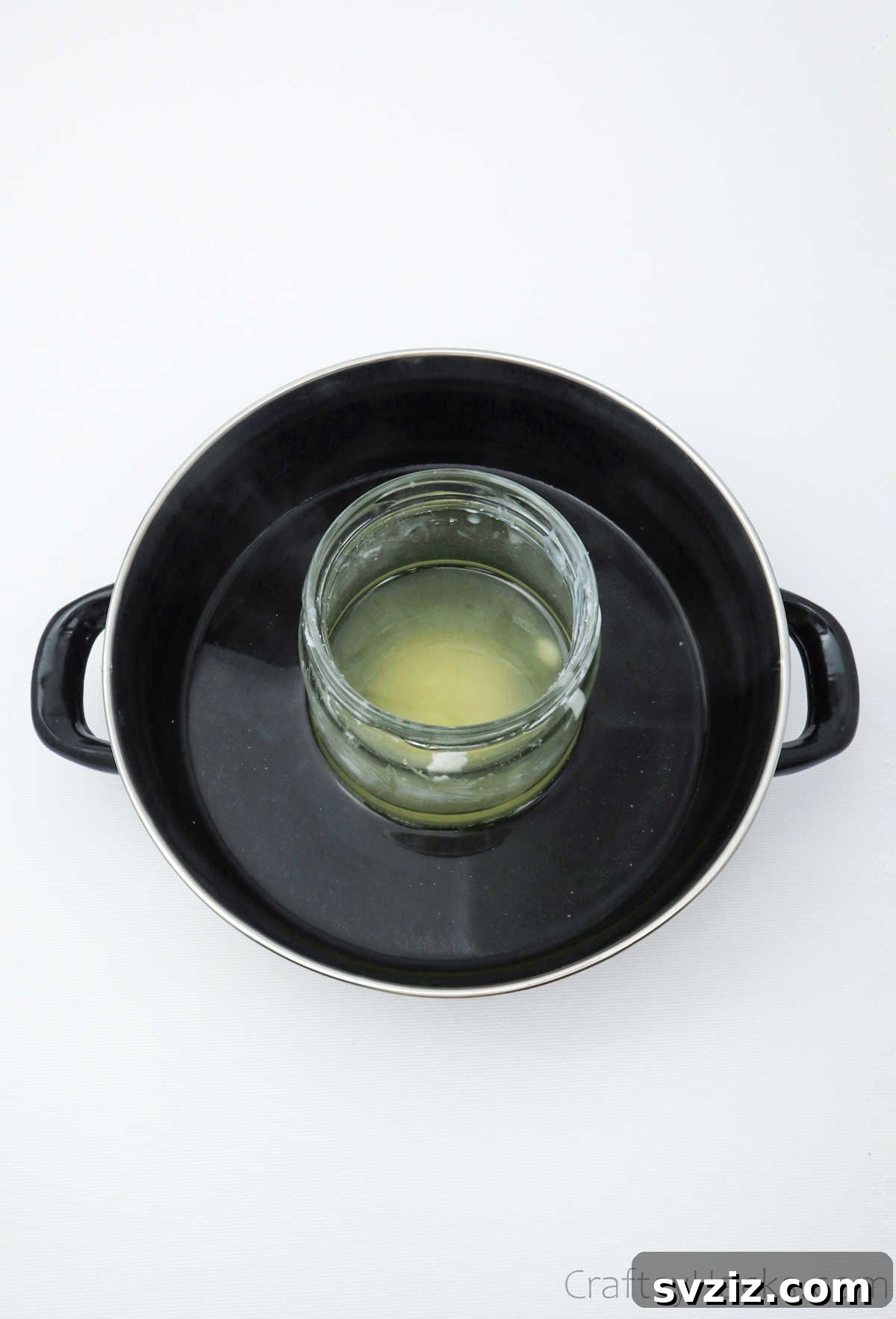Crafting Your Signature Scented Candles 9 jar of melted wax