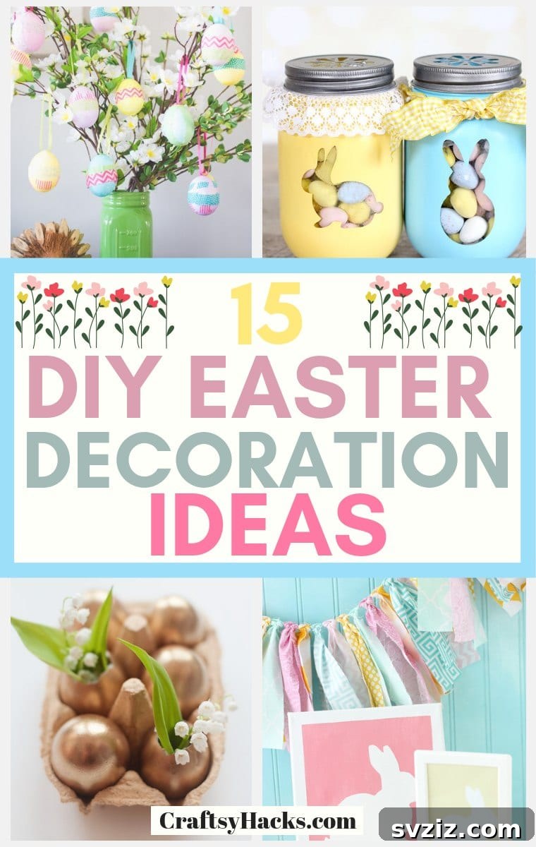 DIY Easter Decoration Ideas