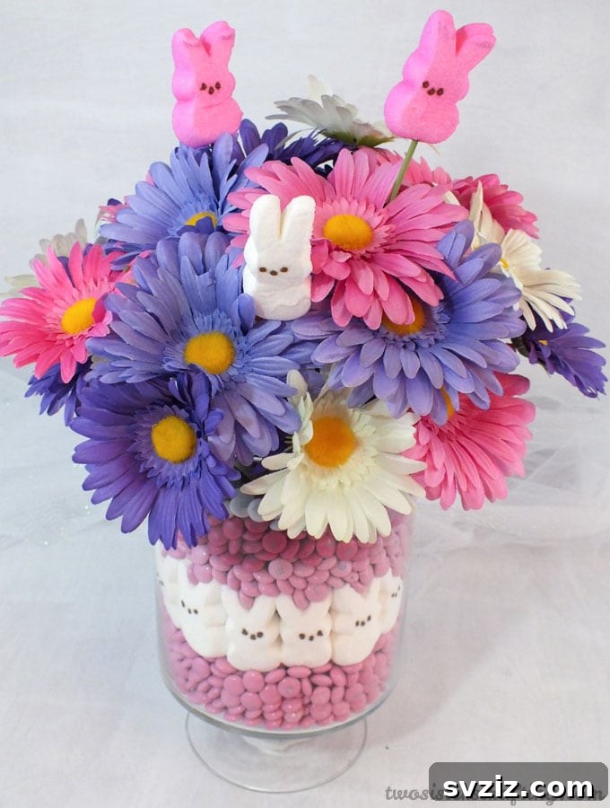 Colorful Easter Centerpiece