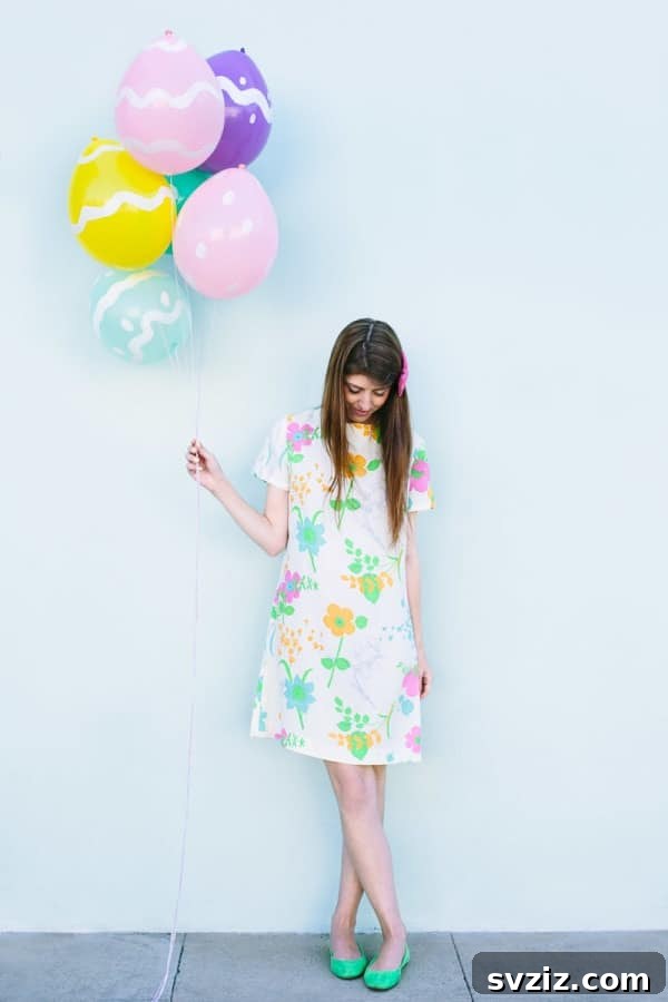 DIY Easter Egg Balloon