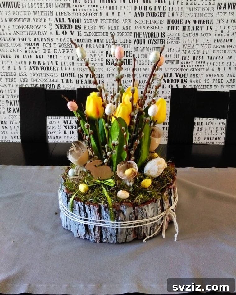 Natural Flower Arrangement