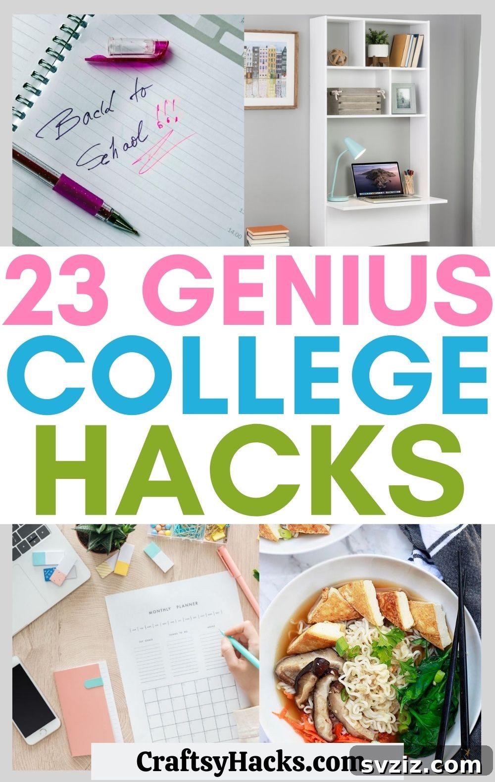 Genius Student Strategies 2 college hacks
