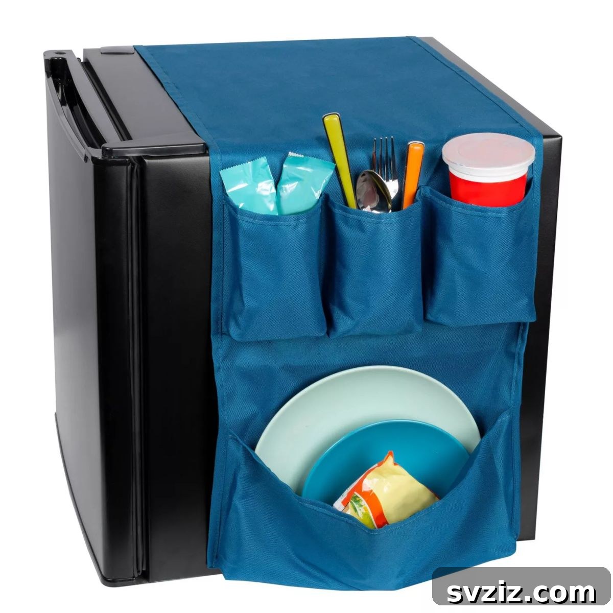 Dorm Room Revamp: 21 Smart Space Solutions 21 Mini Fridge Caddy