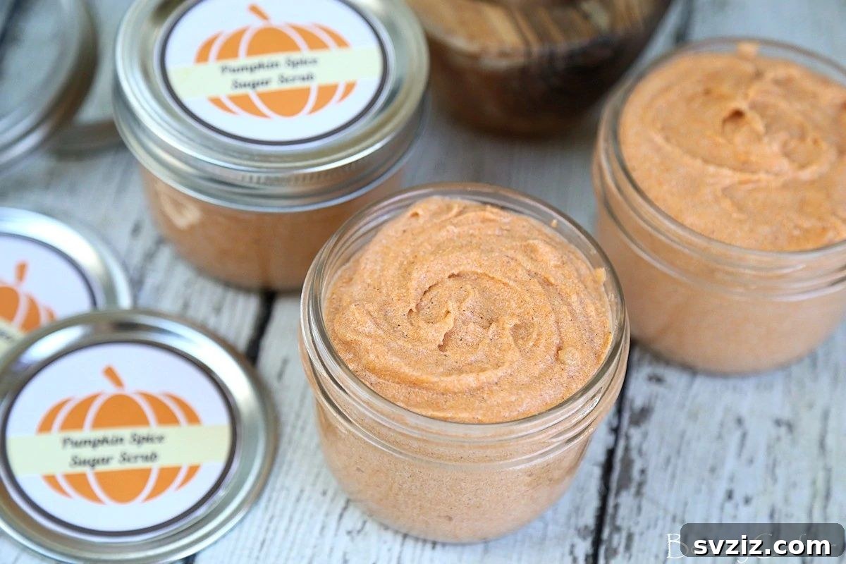 Pumpkin Spice Sugar Scrub