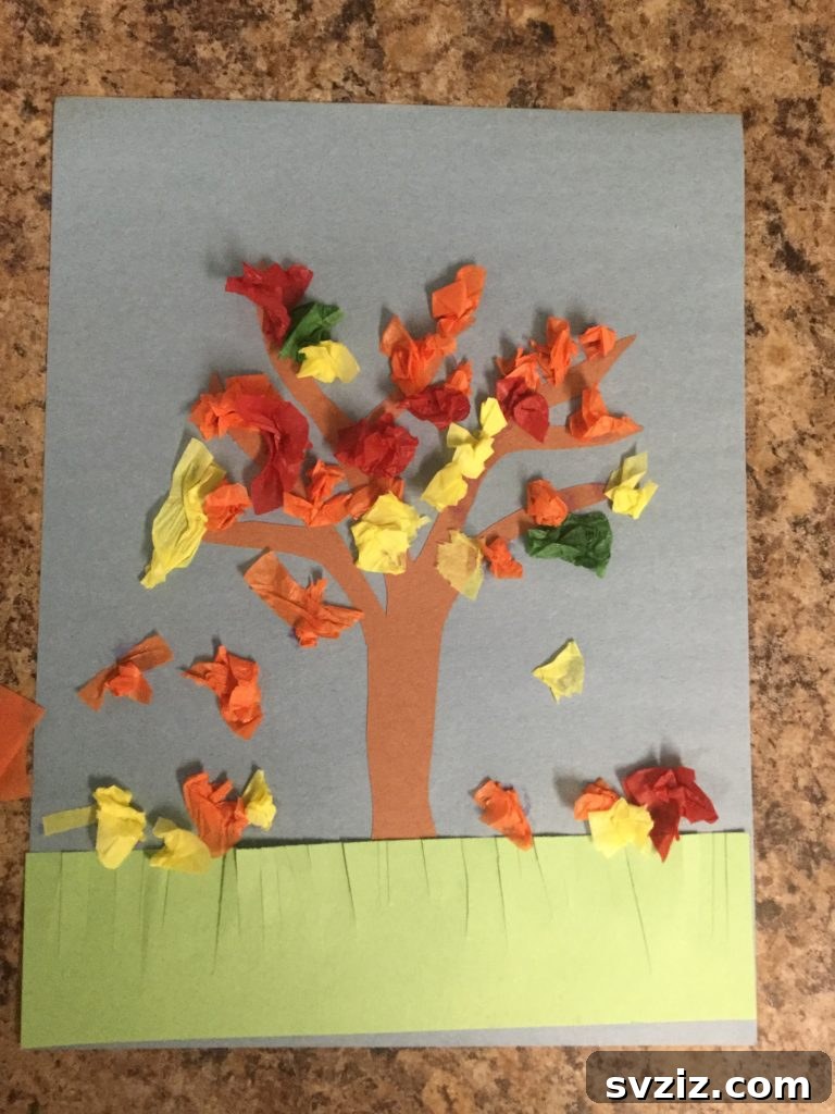 Fall Tree Craft