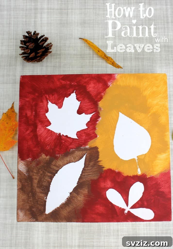 Leaf Painting