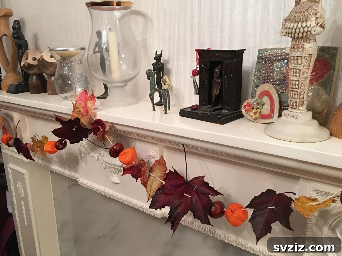 Autumn Leaf Garland