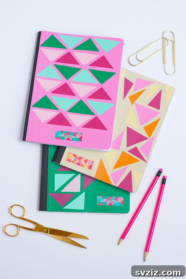 Vinyl Personalized Notebook