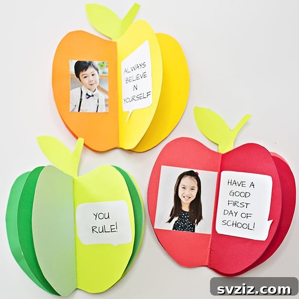 3D Paper Apple Book