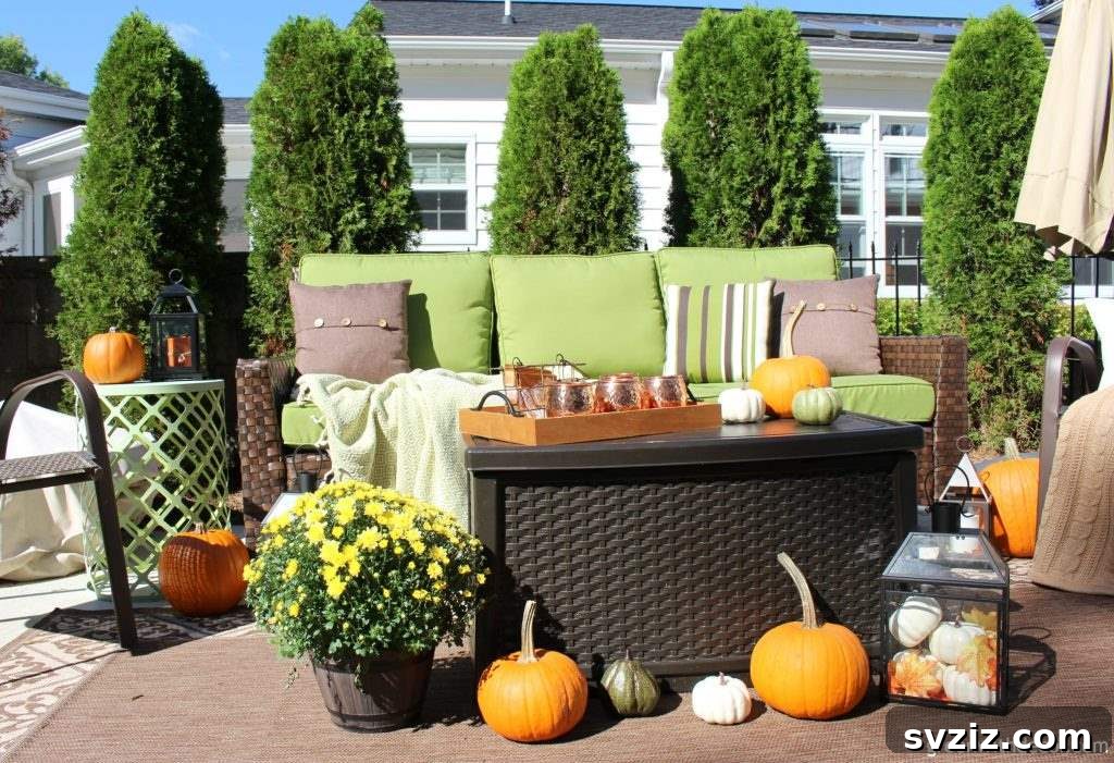 Fall Patio