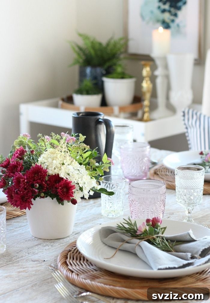Foraged Fall Tablescape